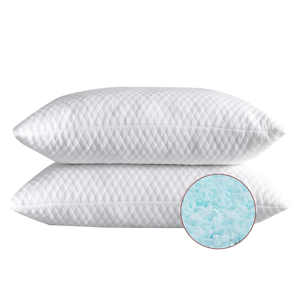 Shredded Memory Foam Bed Pillows