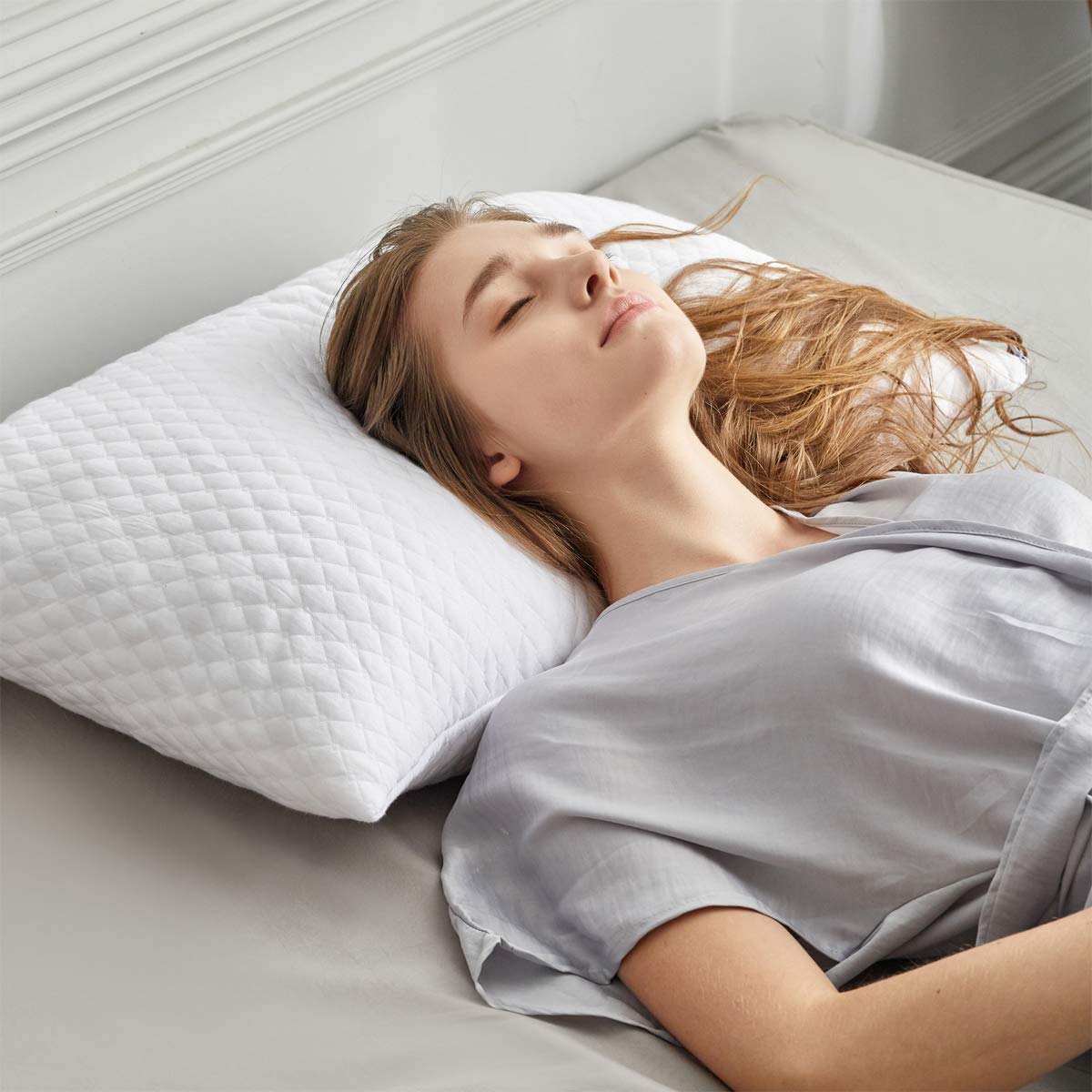 Shredded Memory Foam Bed Pillows