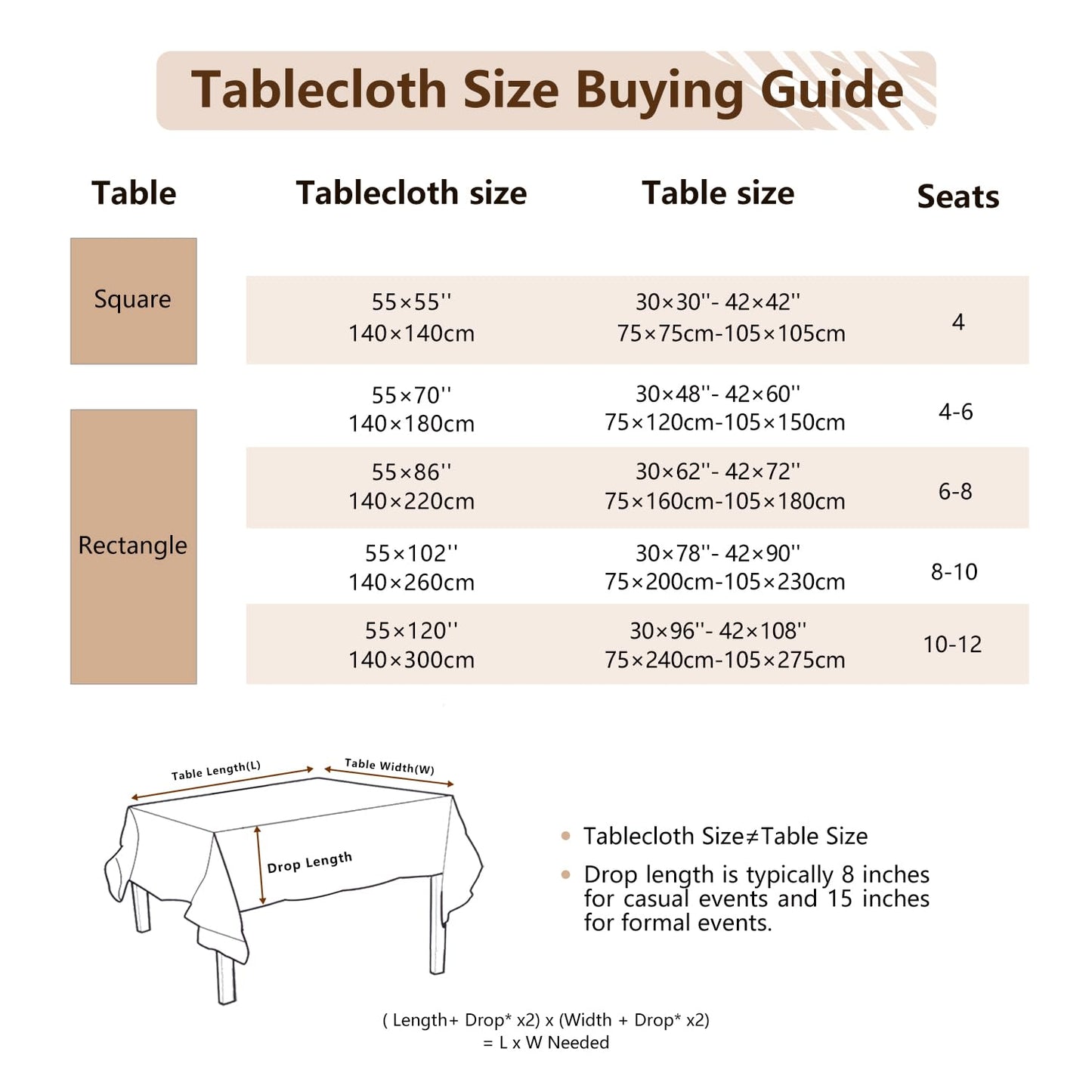 Rustic Tablecloth Cotton Linen Waterproof