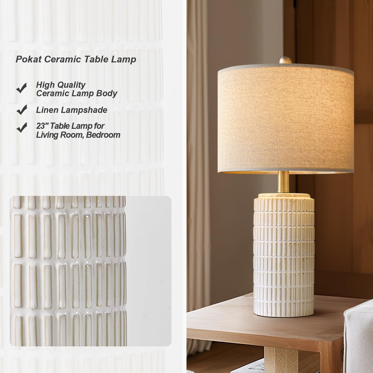 Modern Ceramic Table Lamp