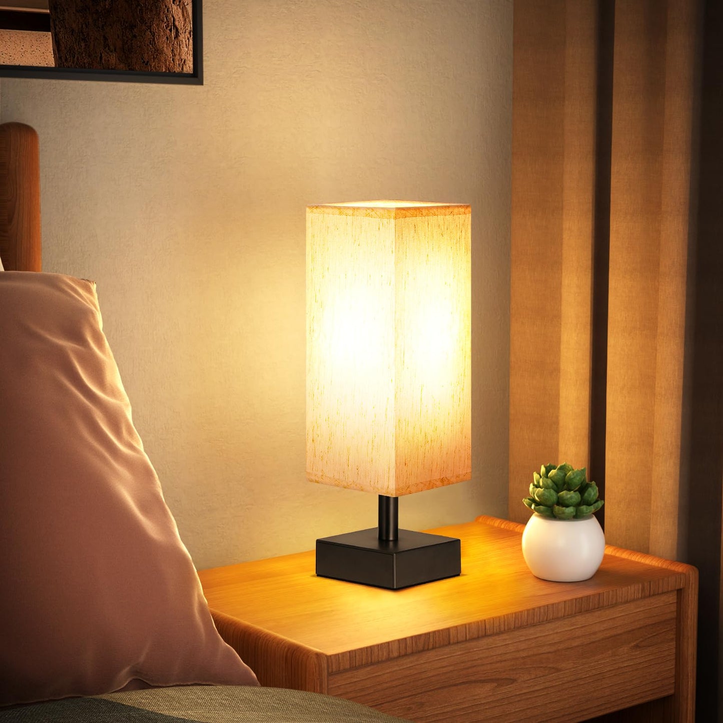 Petite lampe de table pour chambre à coucher