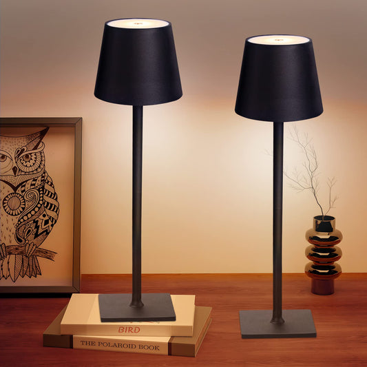 2 Pack Cordless Table Lamps