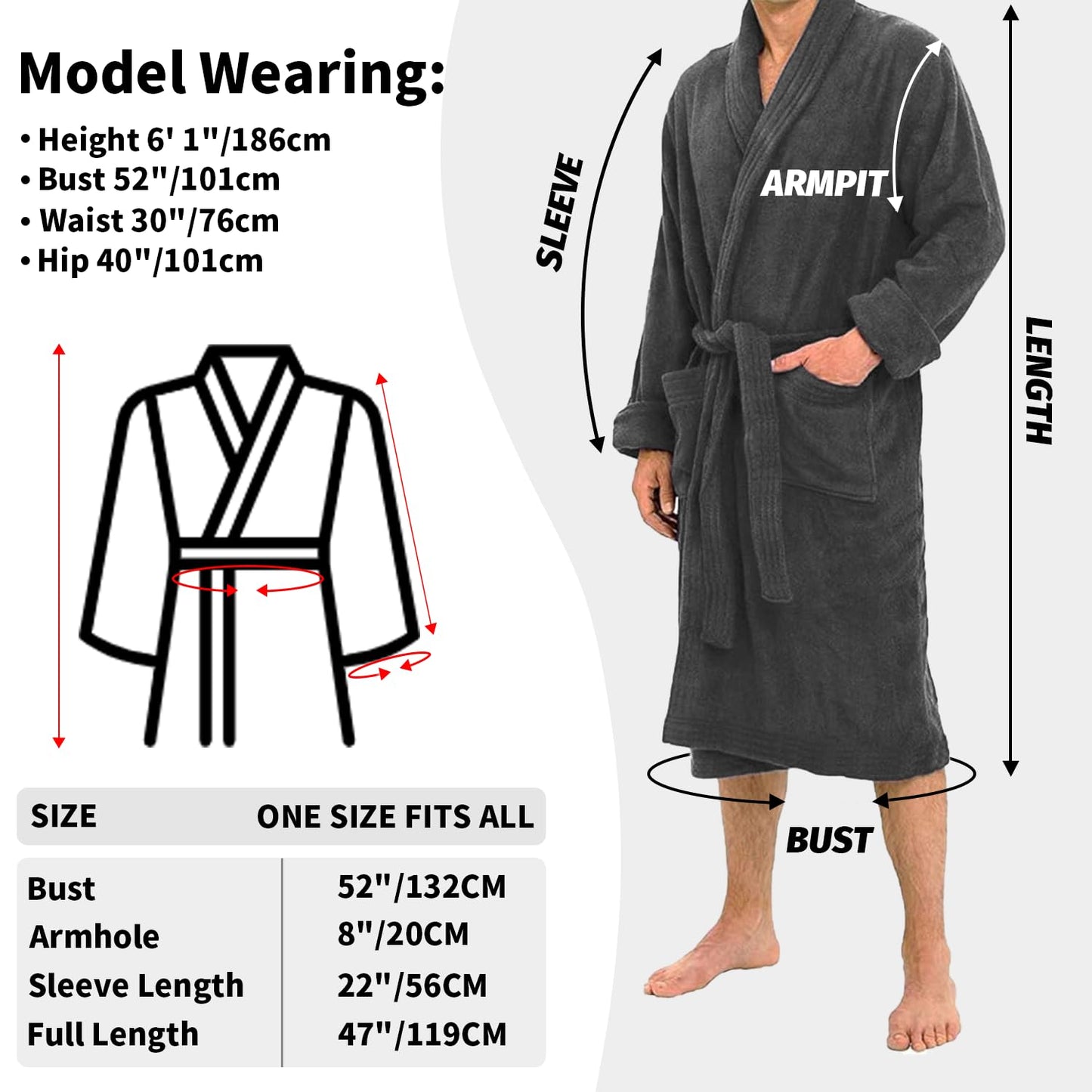 All-Cotton Bathrobe