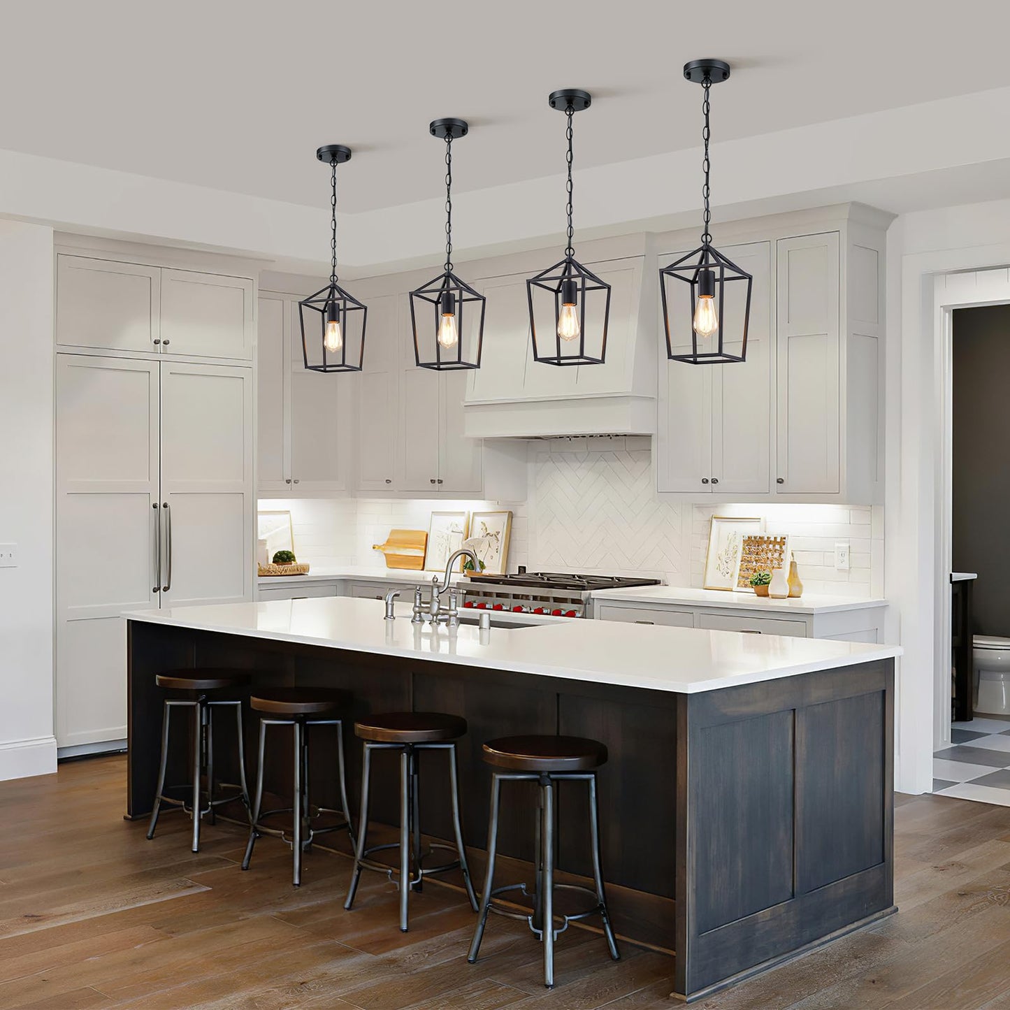 2-Pack Farmhouse Pendant Lights