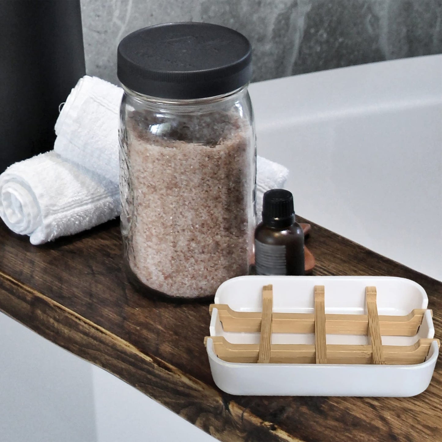 Bamboo Fiber Soap Holder