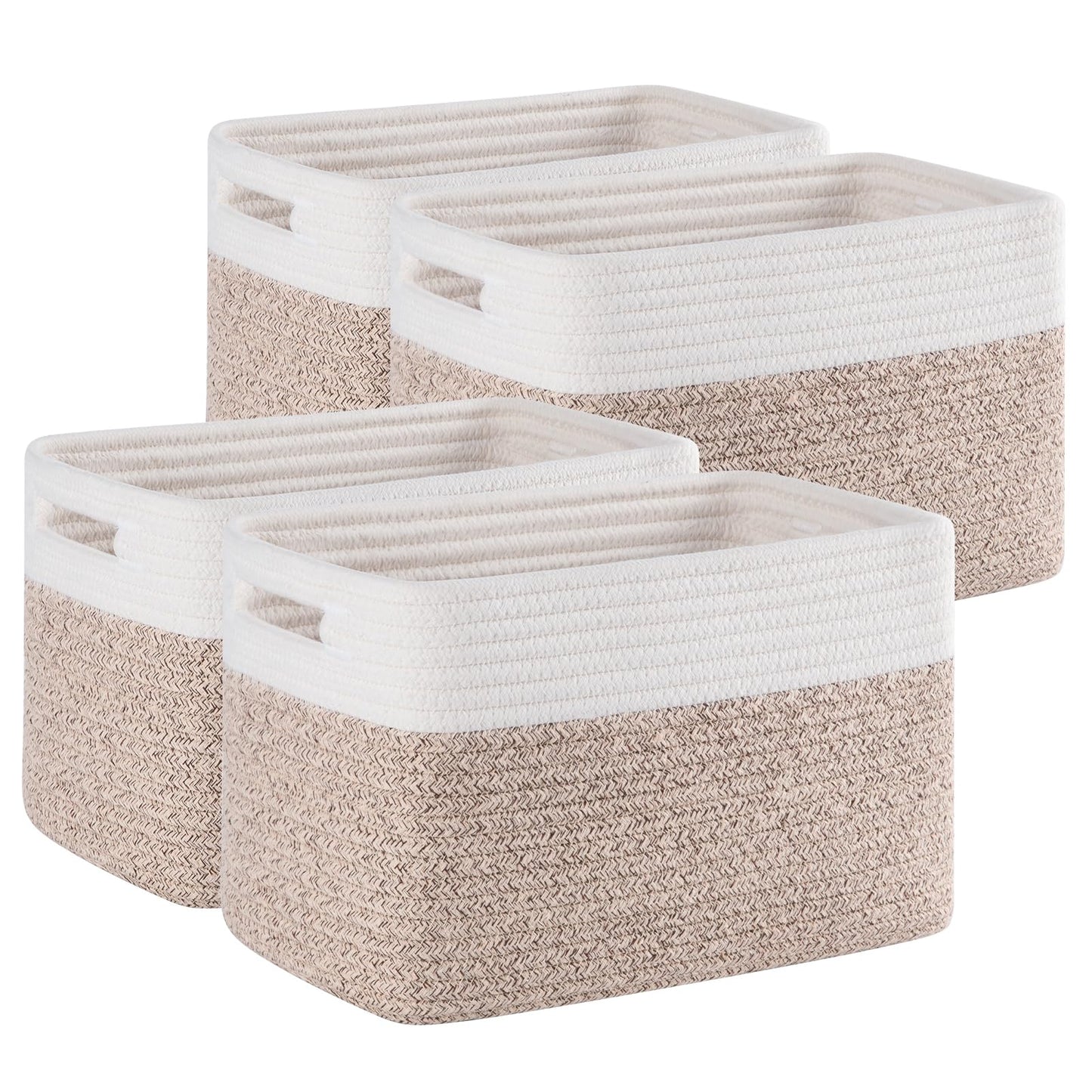 4 Pack Storage Baskets for Organizing