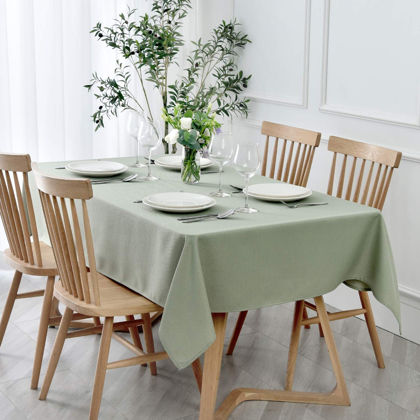 Rectangle Textured Tablecloth