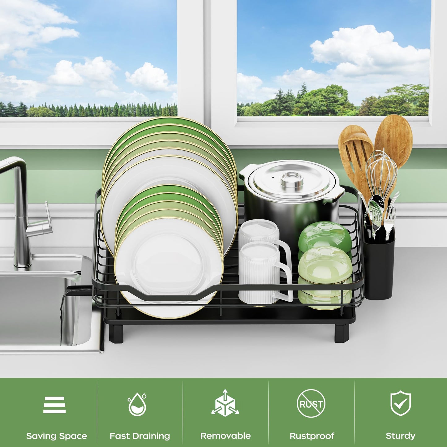 Dish Drying Rack