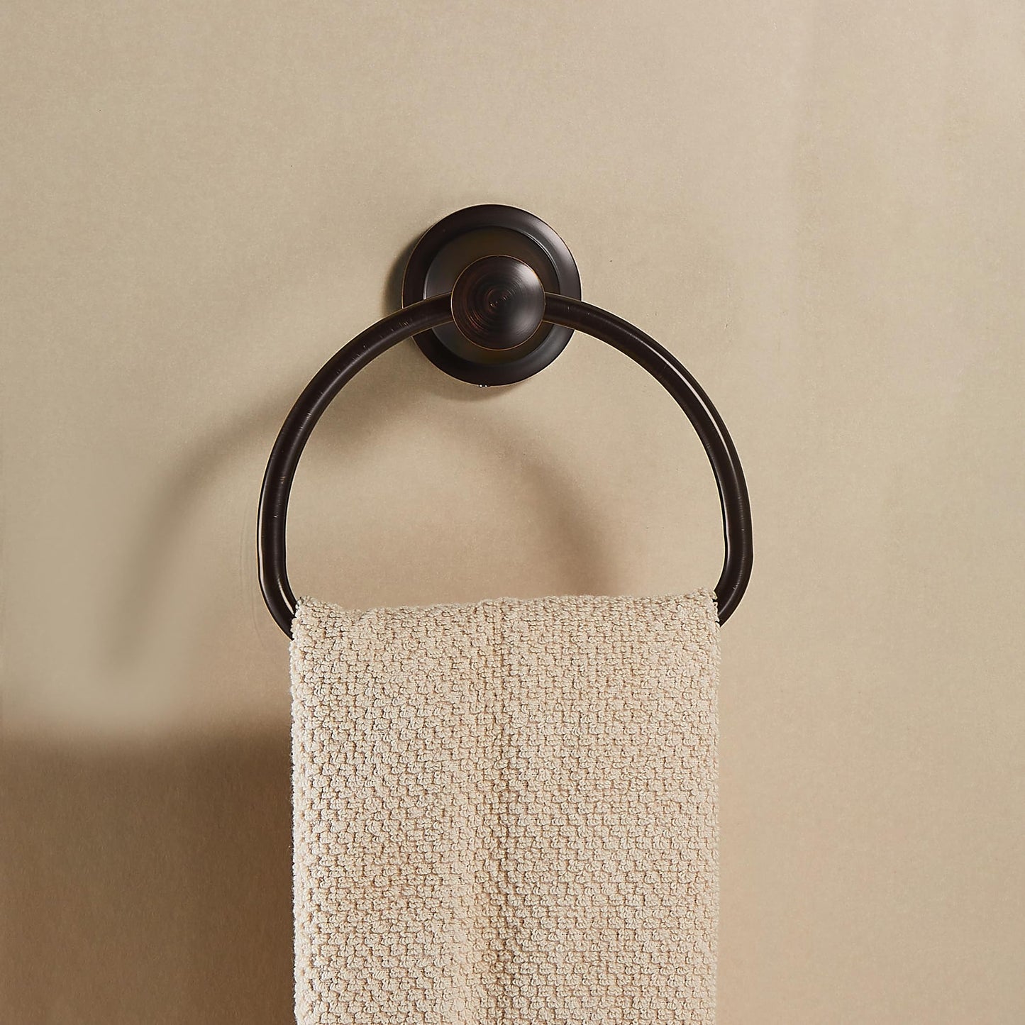 Bronze Towel Ring