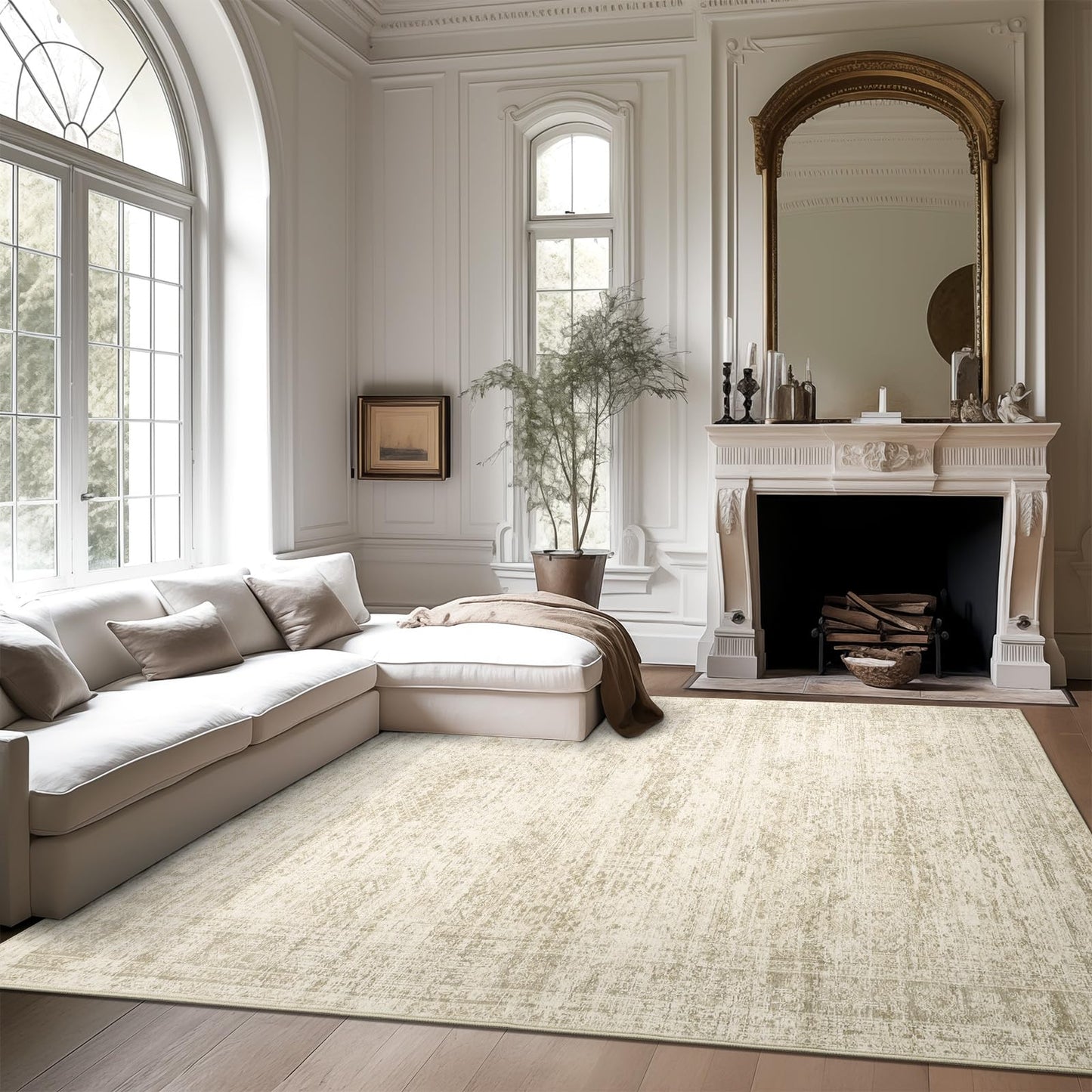 Large Soft Rugs for Living Room